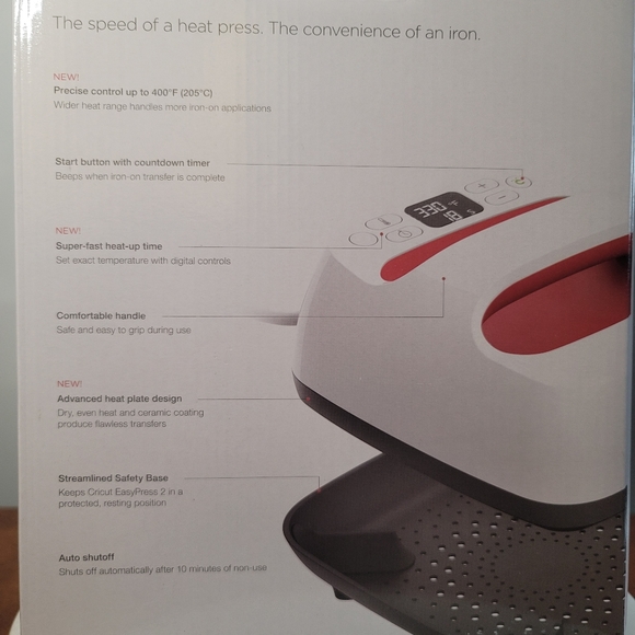 Provo Craft Cricut EasyPress 2 Raspberry - Picture 3 of 6